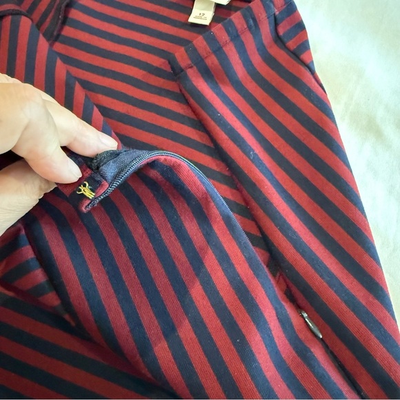 Merona Red and Blue Pencil Skirt Knee-Length Work Women’s - Picture 7 of 12